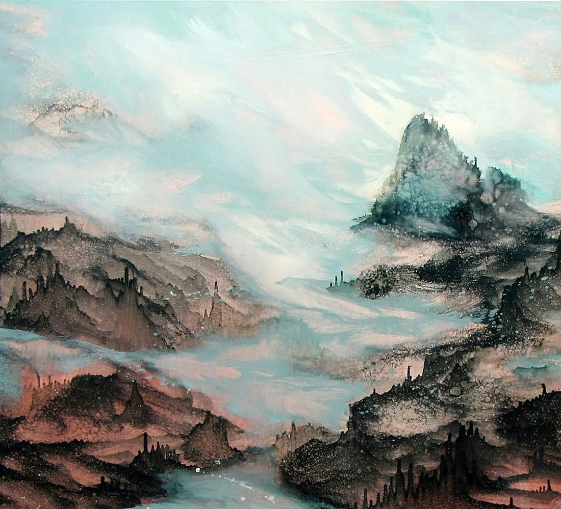 Oil painting Tibetan fog Igor Konovalov - 4