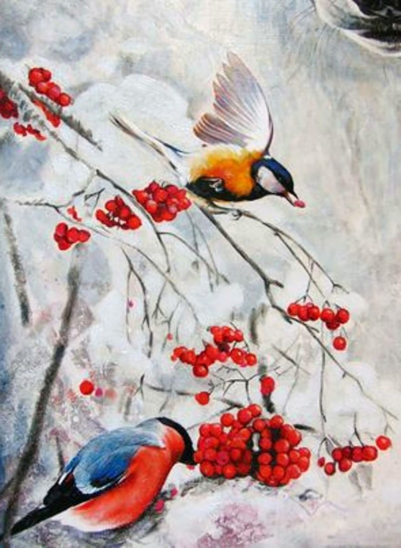 Oil painting The look of the wolf Goncharenko S. - 4