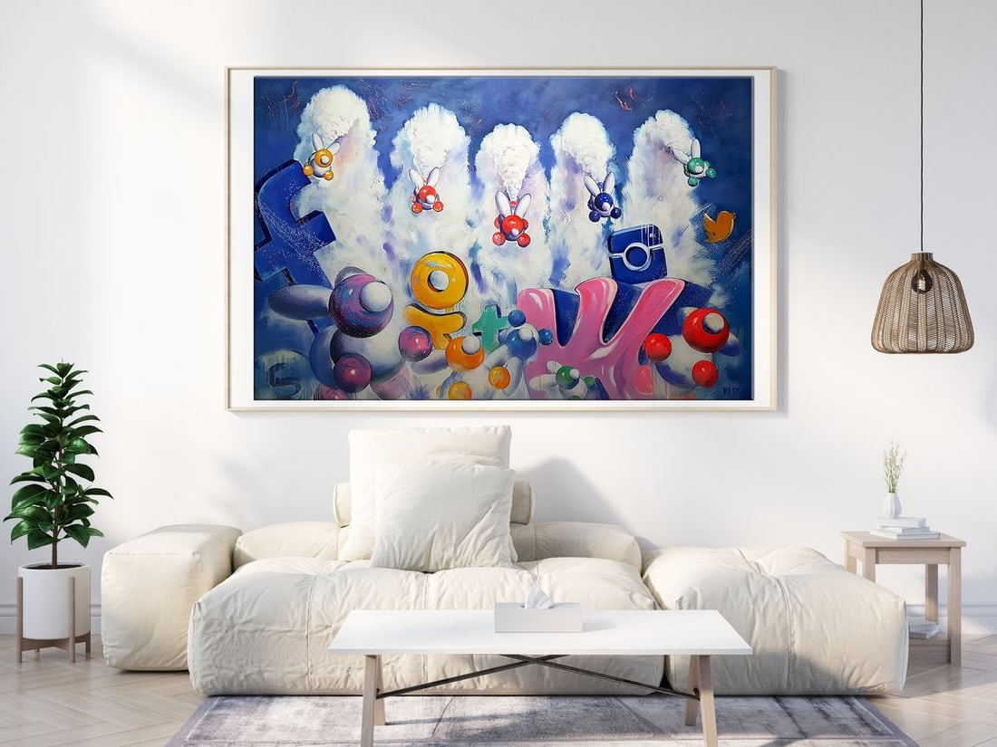 Oil painting Intervention Igor Konovalov - 3