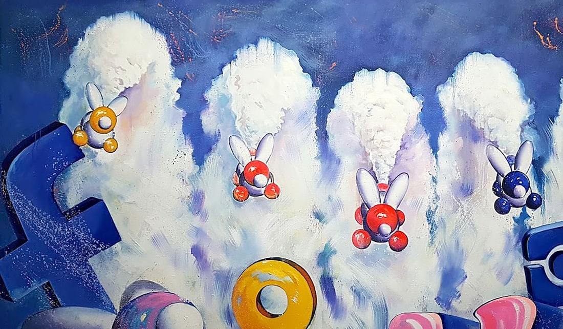 Oil painting Intervention Igor Konovalov - 4