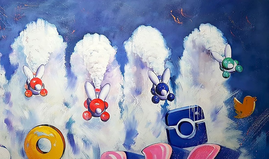 Oil painting Intervention Igor Konovalov - 5
