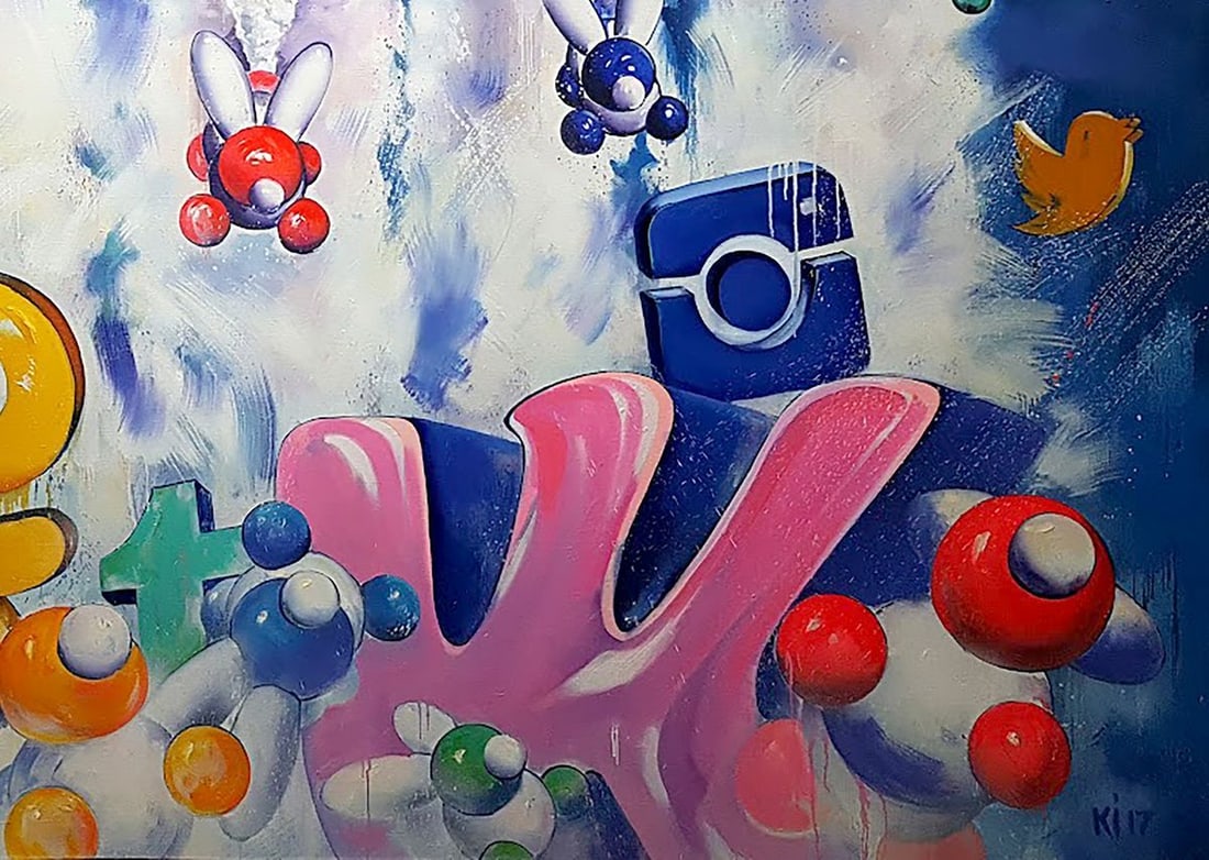 Oil painting Intervention Igor Konovalov - 7