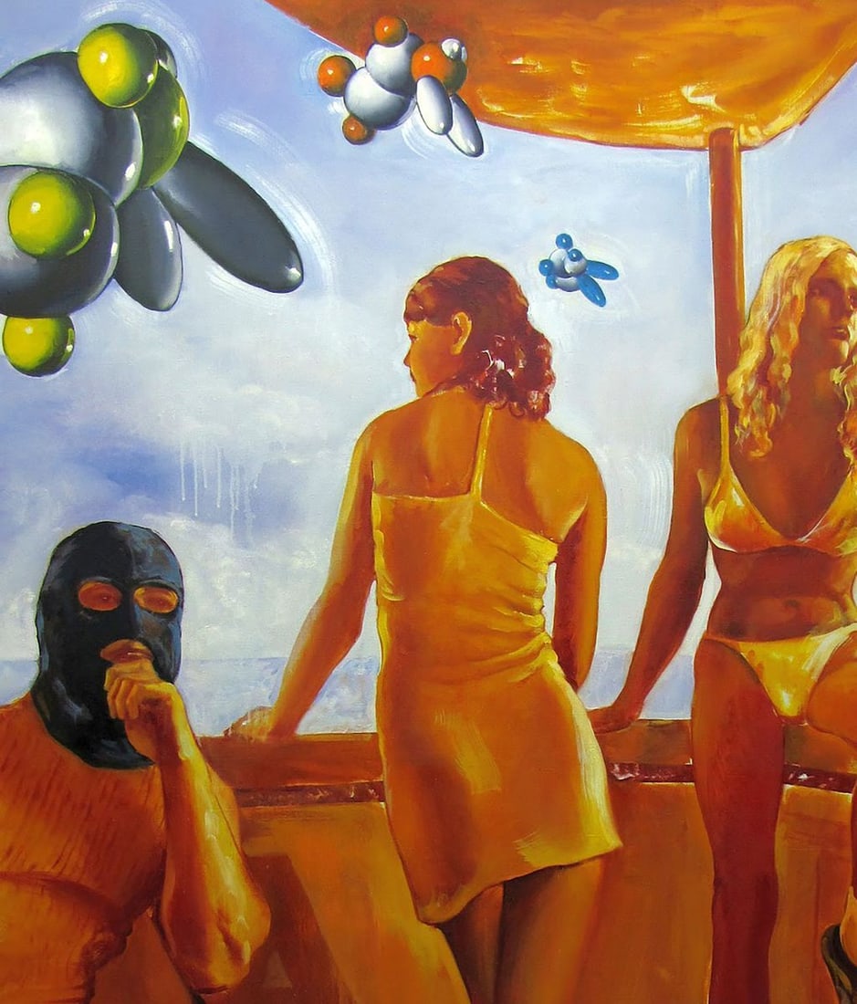 Oil painting Balaclava Igor Konovalov - 4