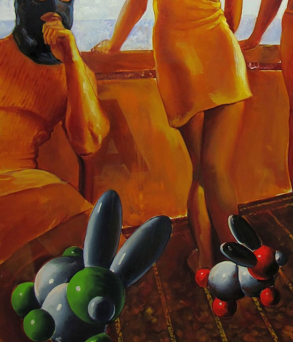 Oil painting Balaclava Igor Konovalov - 6