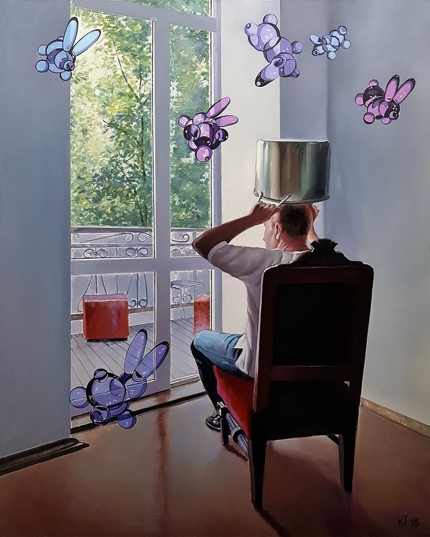 Oil painting Where is the borscht Igor Konovalov: Title: Oil painting Where is the borscht Igor Konovalov Description: NoKon 27 *** ABOUT THIS PAINTING *** * TITLE: "Where is the borscht" * ARTISTS: Igor Konovalov * SIZE: 110x140 cm/'43.30x55.11 inch