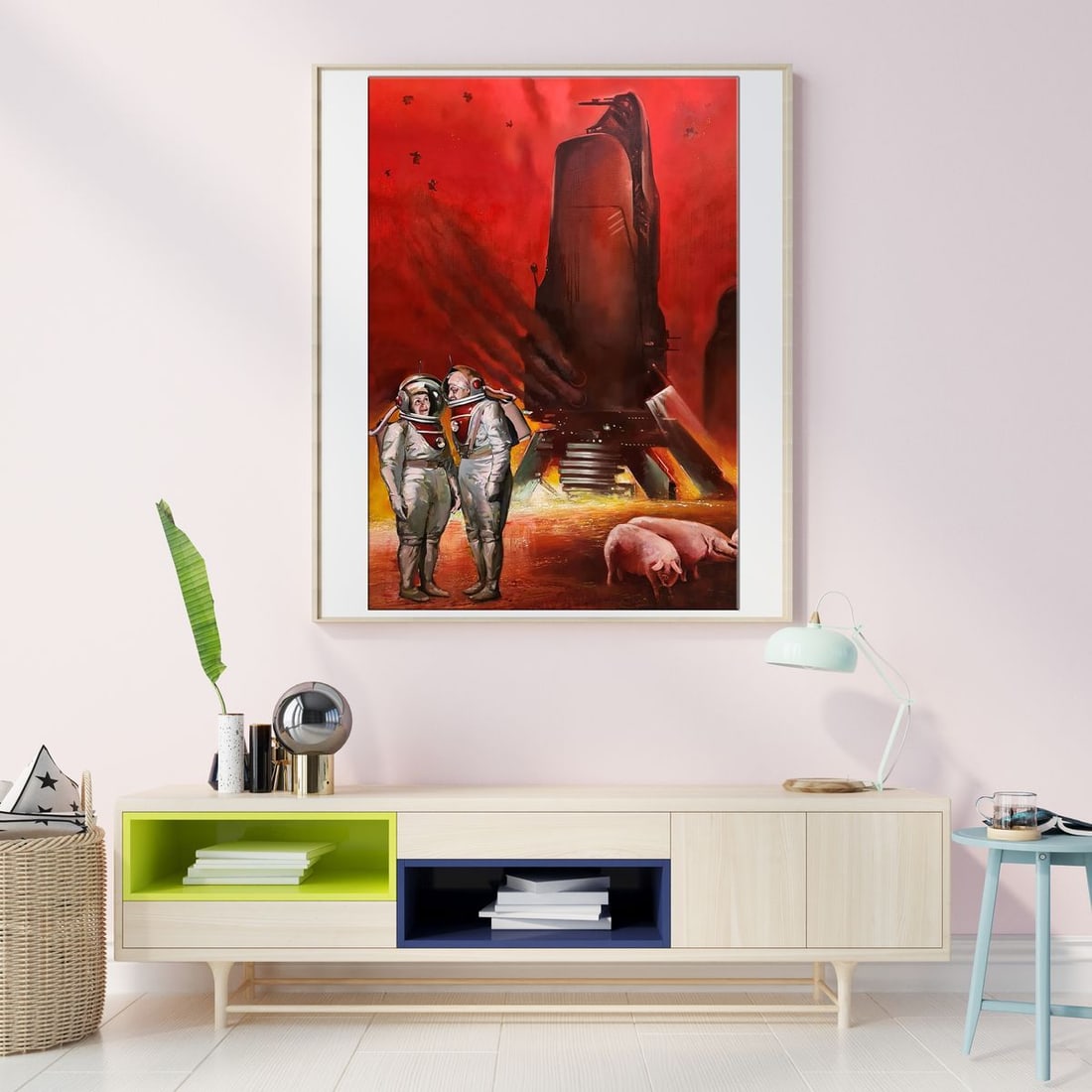 Oil painting Red Planet Igor Konovalov - 3