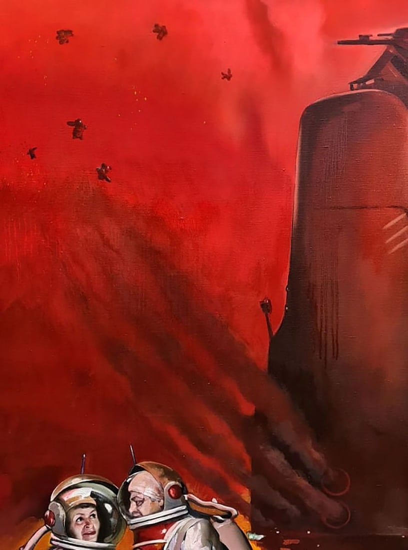 Oil painting Red Planet Igor Konovalov - 4