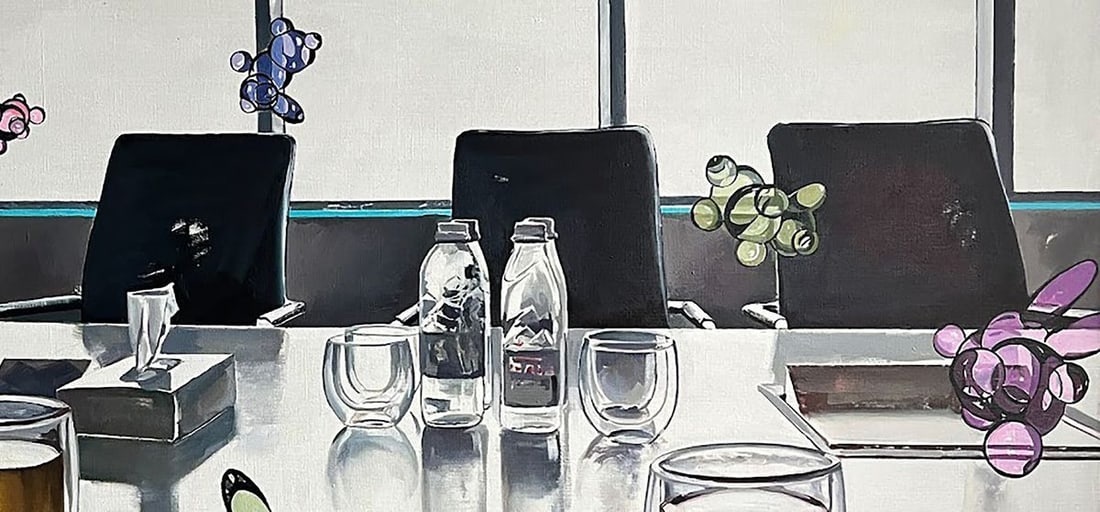 Oil painting Negotiation Igor Konovalov - 5