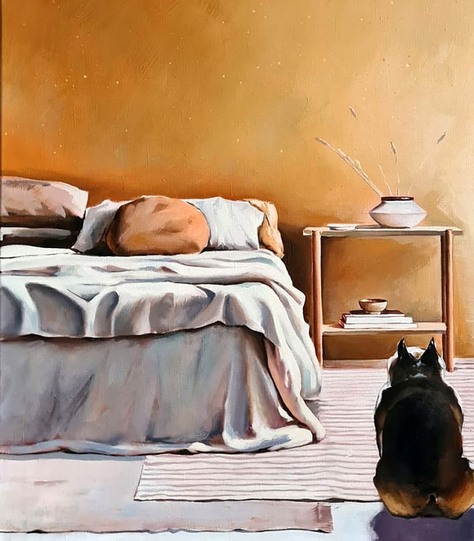 Oil painting Hourglass Igor Konovalov - 6