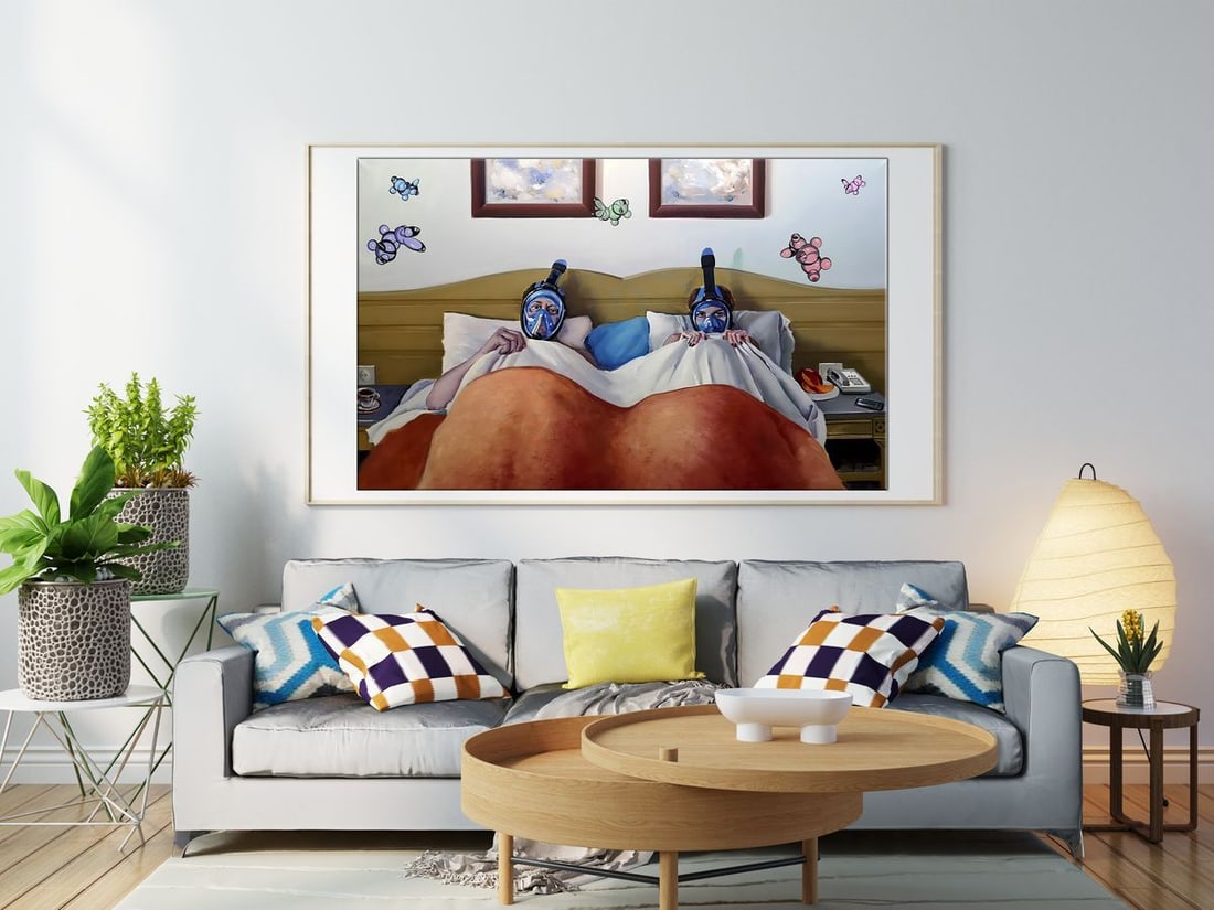 Oil painting Dive Igor Konovalov - 3