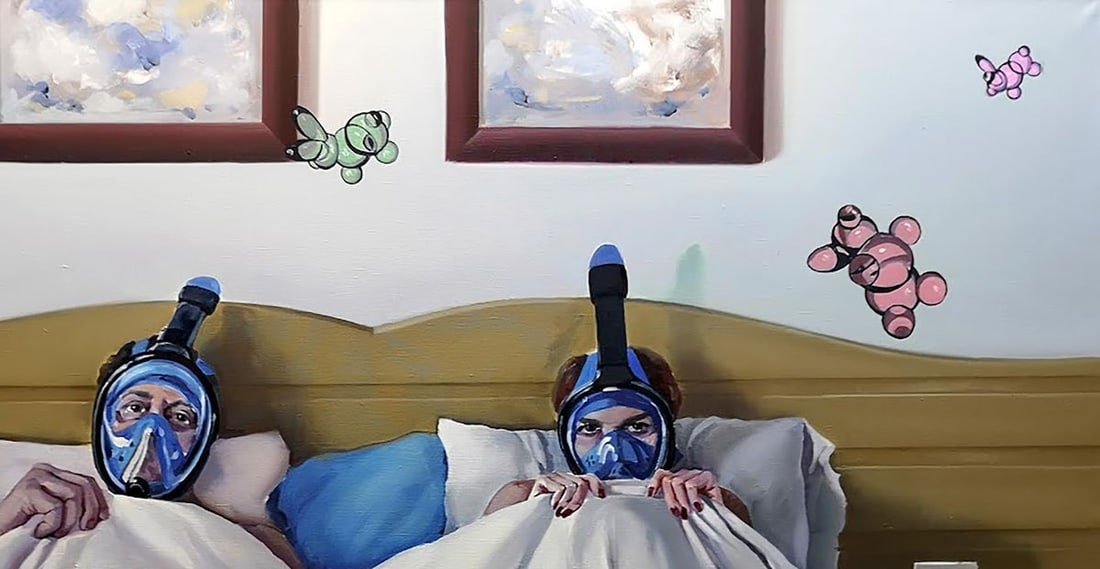 Oil painting Dive Igor Konovalov - 5