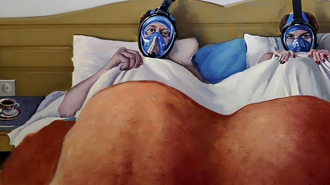 Oil painting Dive Igor Konovalov - 6