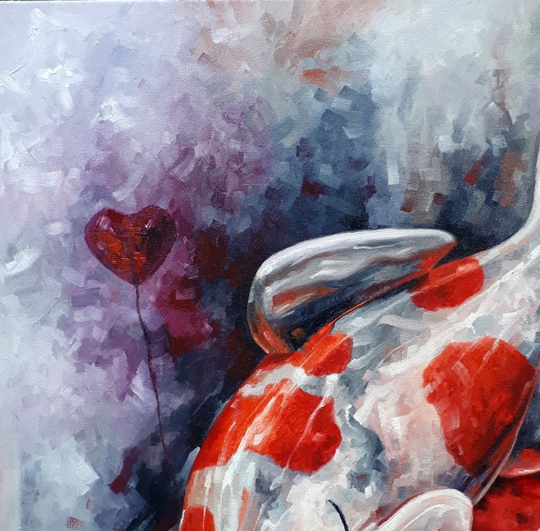 Oil painting Air berth Sergey Voichenko - 4