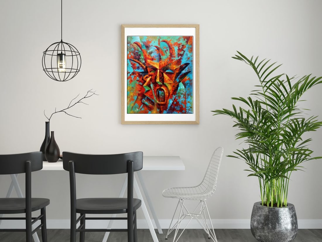 Oil painting Your demons Sergey Voichenko - 2
