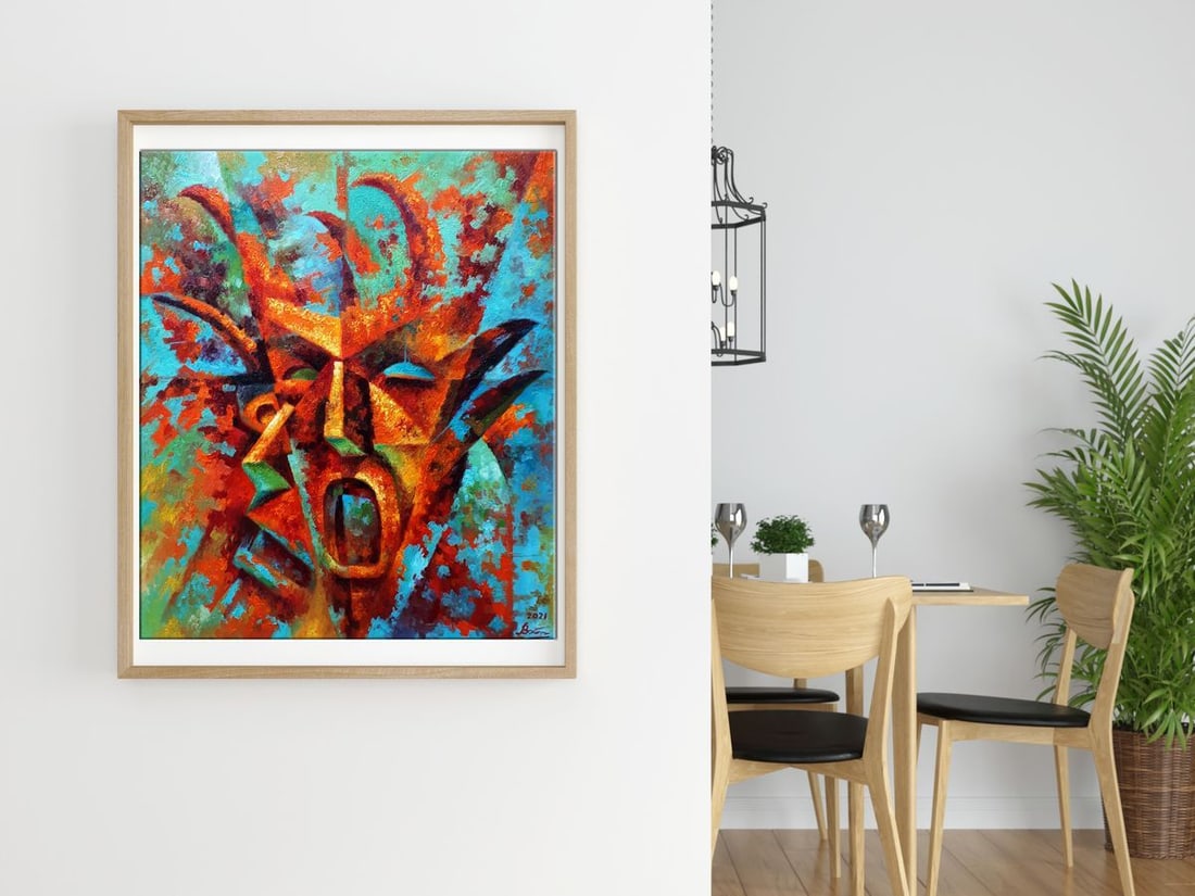 Oil painting Your demons Sergey Voichenko - 3