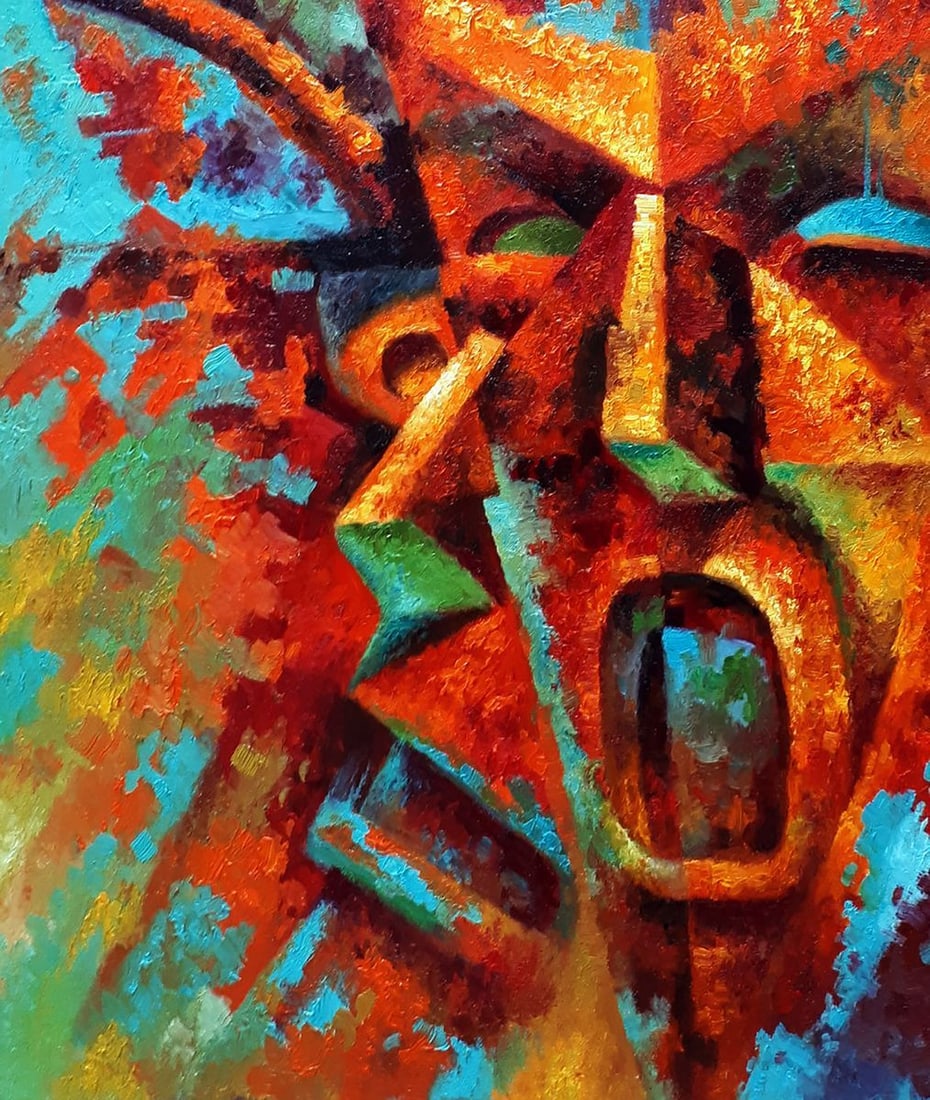 Oil painting Your demons Sergey Voichenko - 6