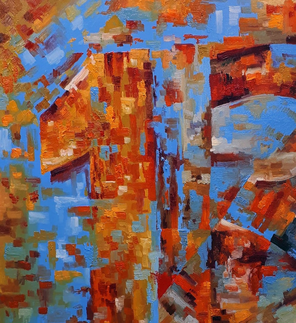 Oil painting Thirteen Sergey Voichenko - 4