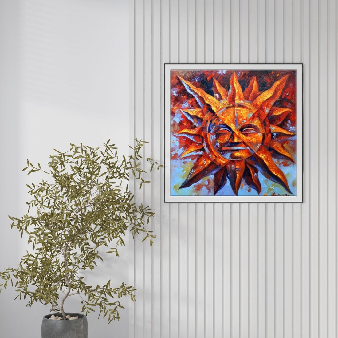 Oil painting The sun shines bright Sergey Voichenko - 2