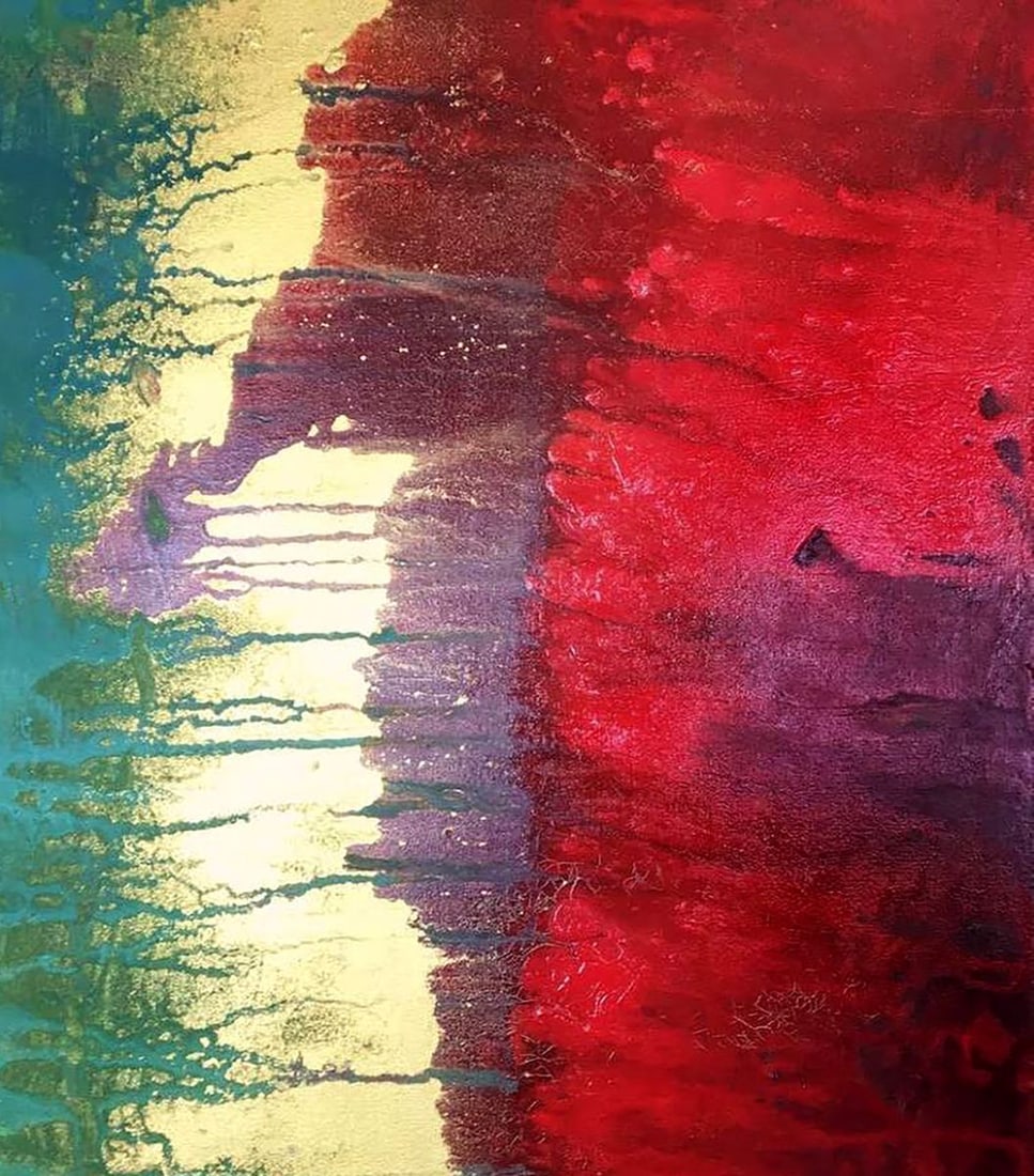 Acrylic painting Excitation Melezhik Olga - 5