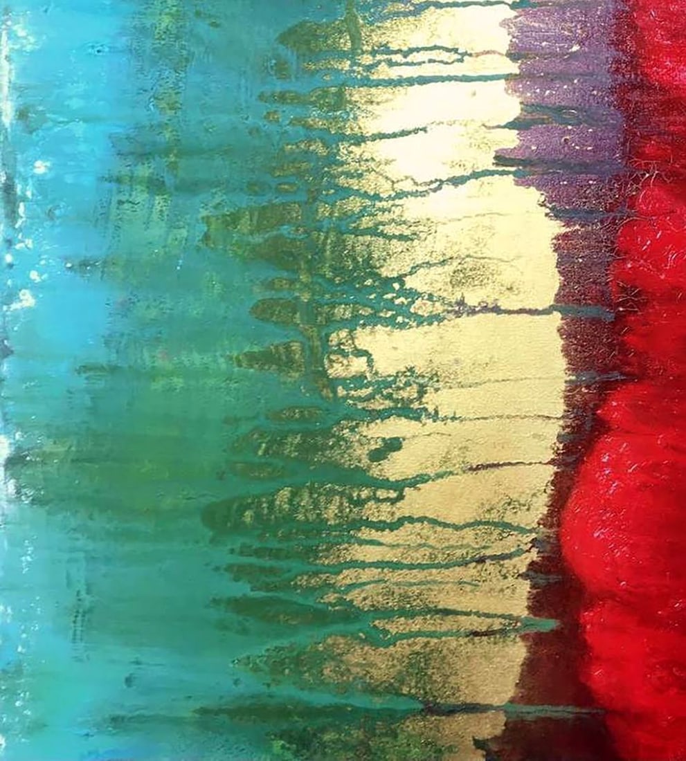 Acrylic painting Excitation Melezhik Olga - 6