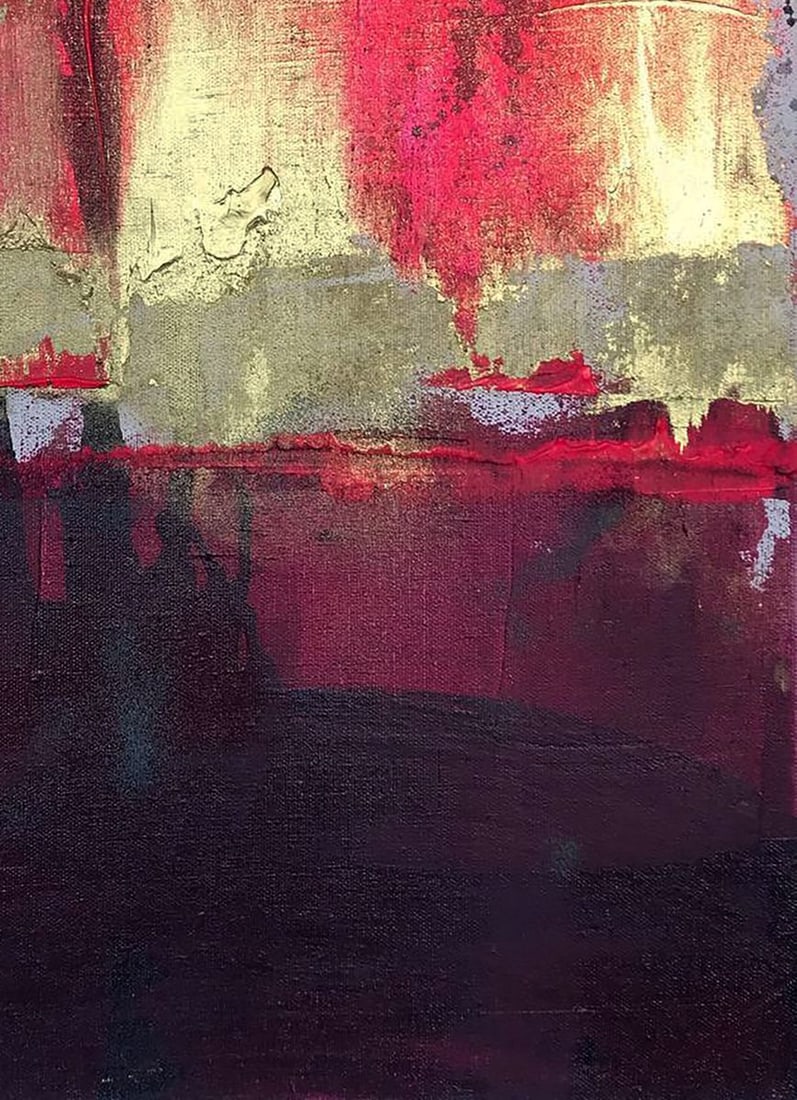 Acrylic painting Golden Sails Melezhik Olga - 7