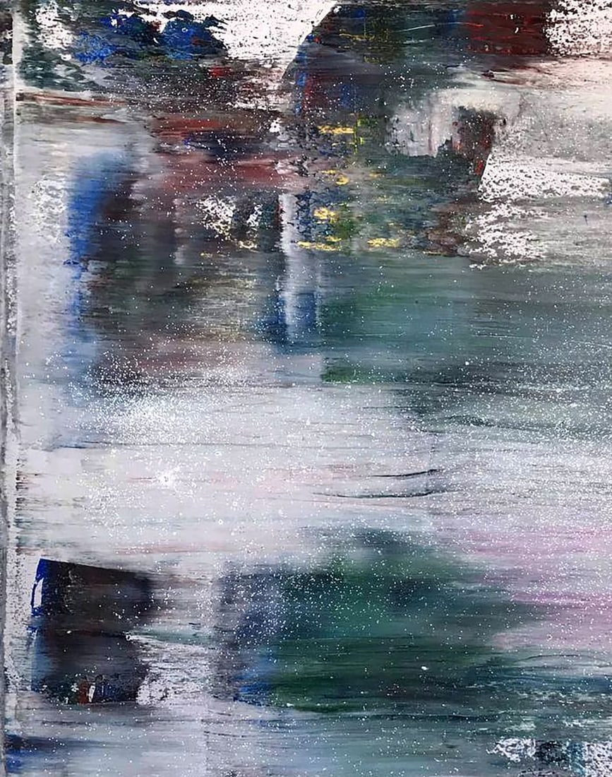 Acrylic painting Night coolness Melezhik Olga - 4