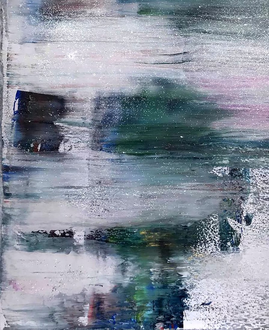 Acrylic painting Night coolness Melezhik Olga - 6