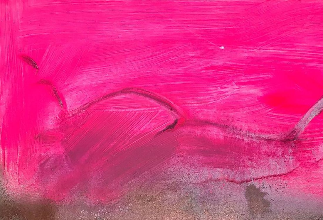 Acrylic painting After meeting Melezhik Olga - 4