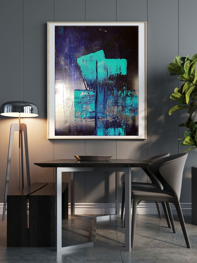 Acrylic painting Equilibrium Melezhik Olga - 2