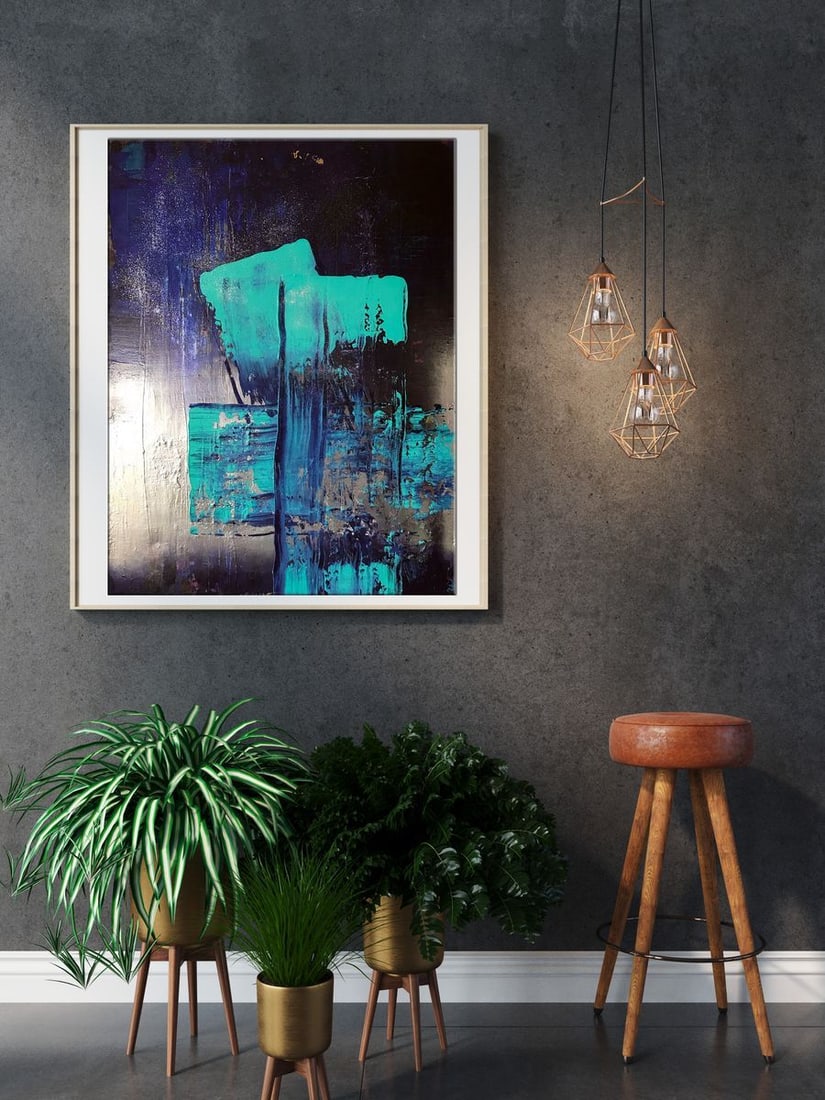 Acrylic painting Equilibrium Melezhik Olga - 3