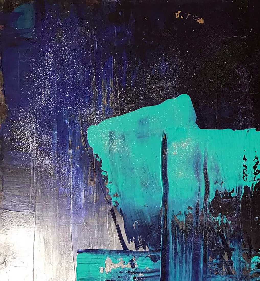 Acrylic painting Equilibrium Melezhik Olga - 4
