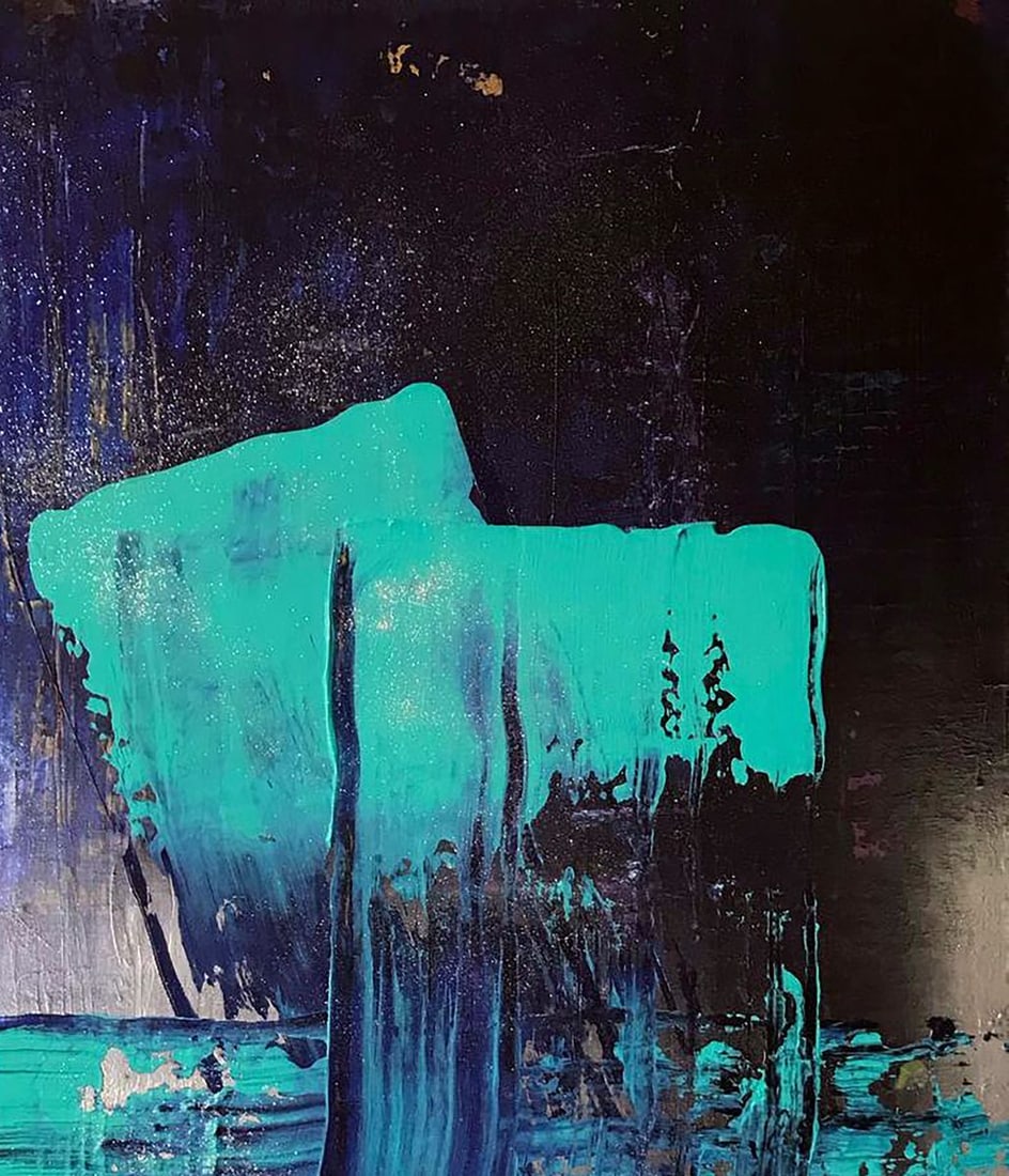 Acrylic painting Equilibrium Melezhik Olga - 5
