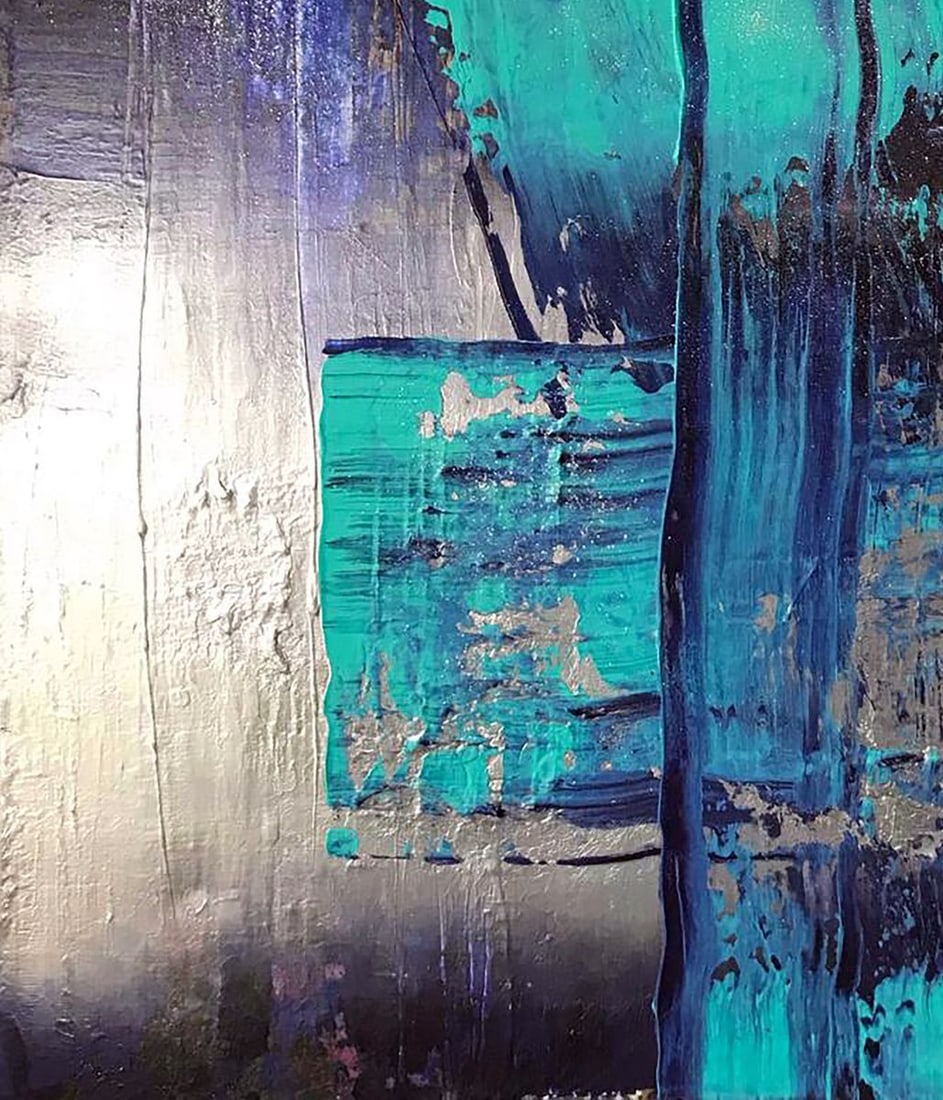 Acrylic painting Equilibrium Melezhik Olga - 6