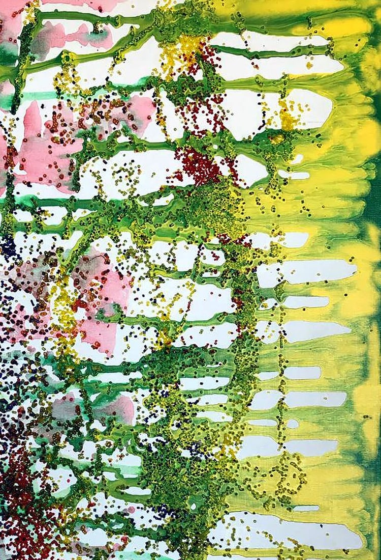 Acrylic painting Morning sun Melezhik Olga - 5