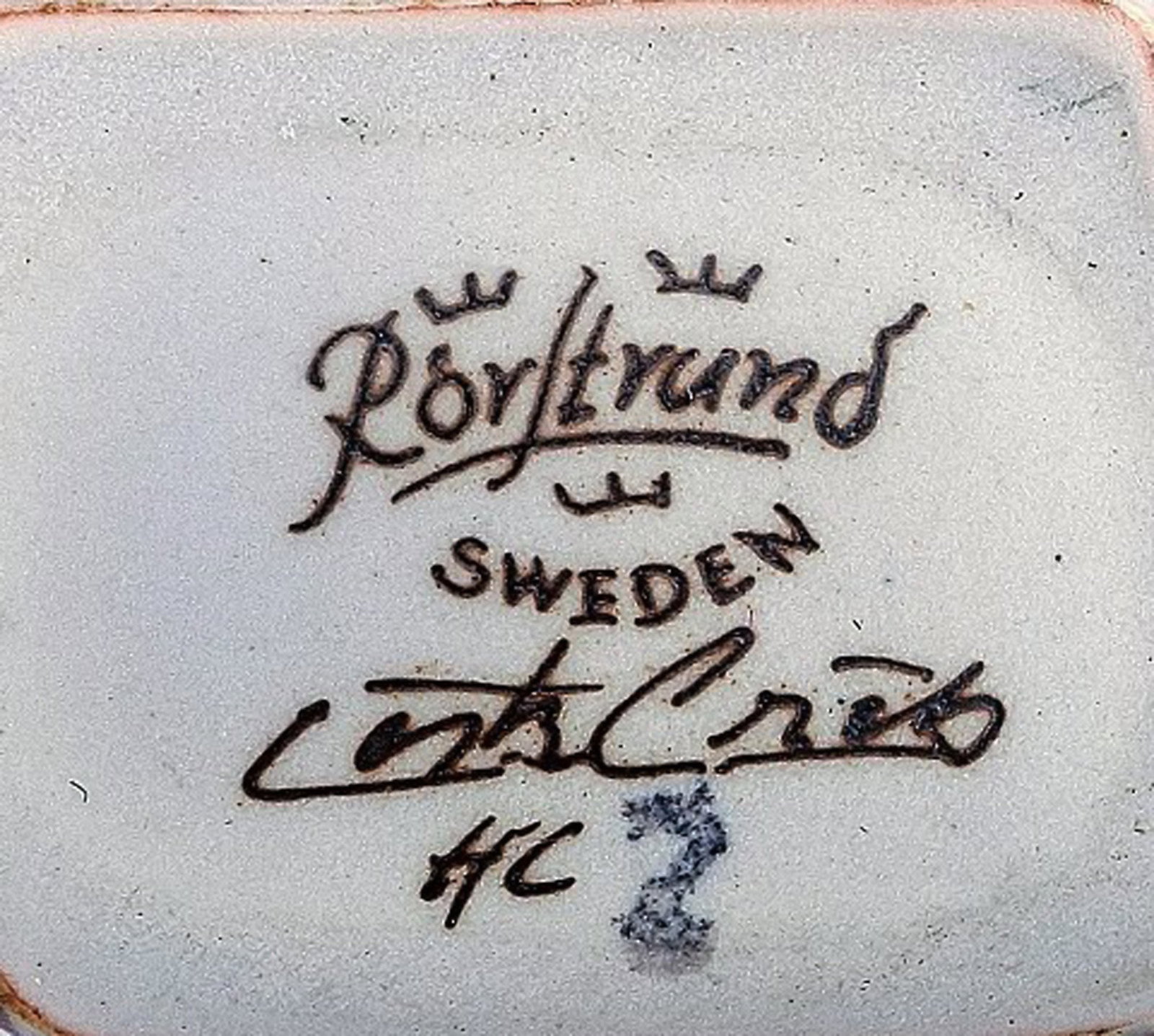Gosta Grahs for Rorstrand, miniature pottery vase. - 4