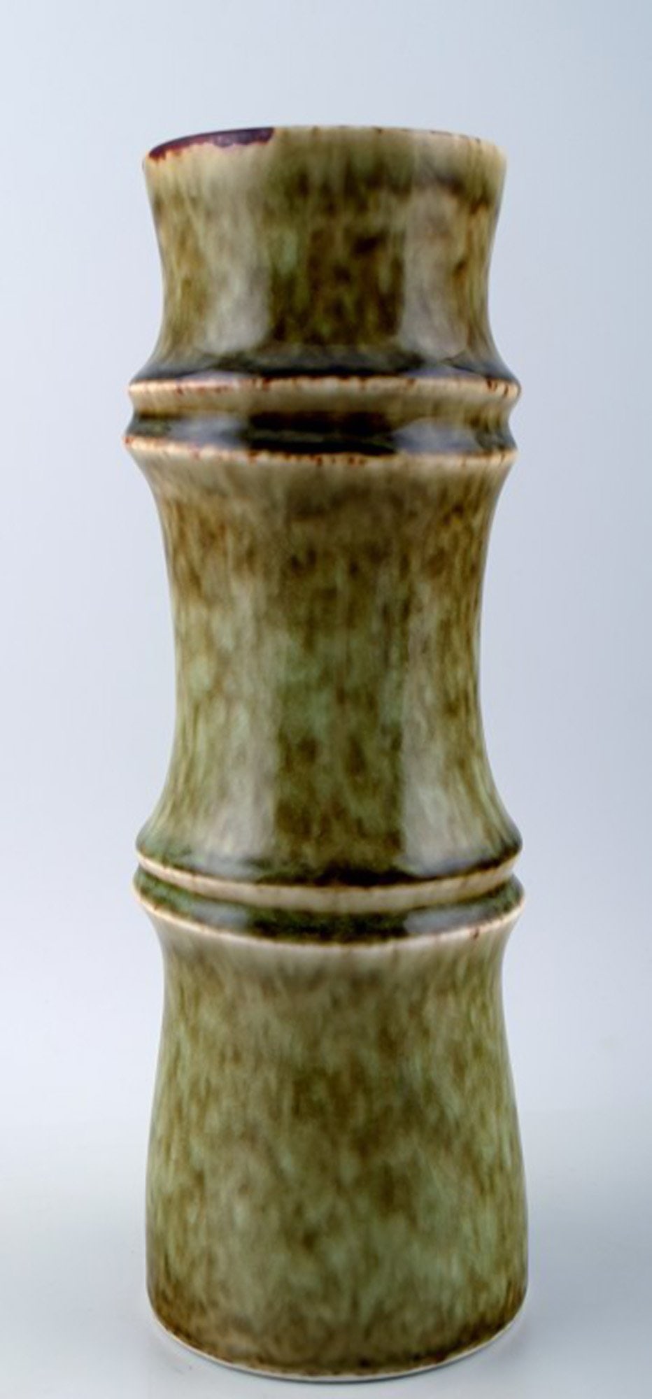 Retro vase, stoneware, Olle Alberius, Rorstrand. (1 of 5)