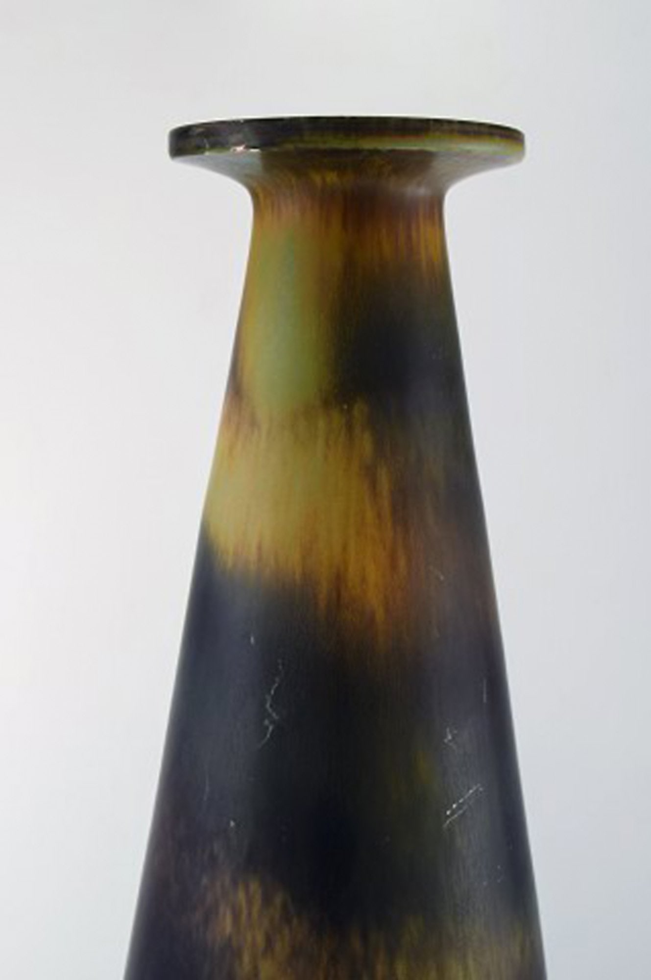 Huge Rorstrand floor vase in ceramics by Gunnar Nylund. - 3