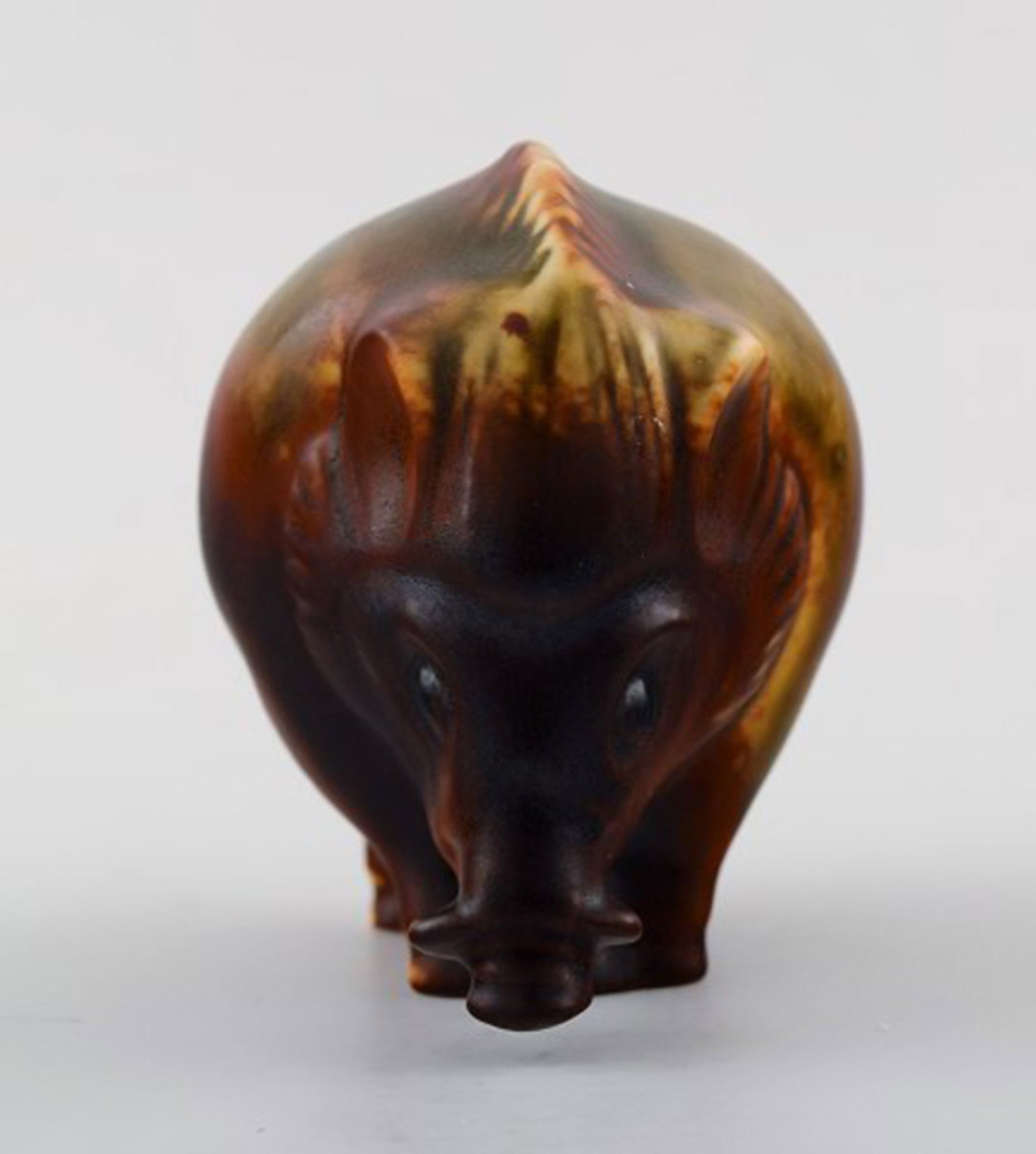 Gosta Grahs for Rorstrand, young wild boar, ceramics. - 3