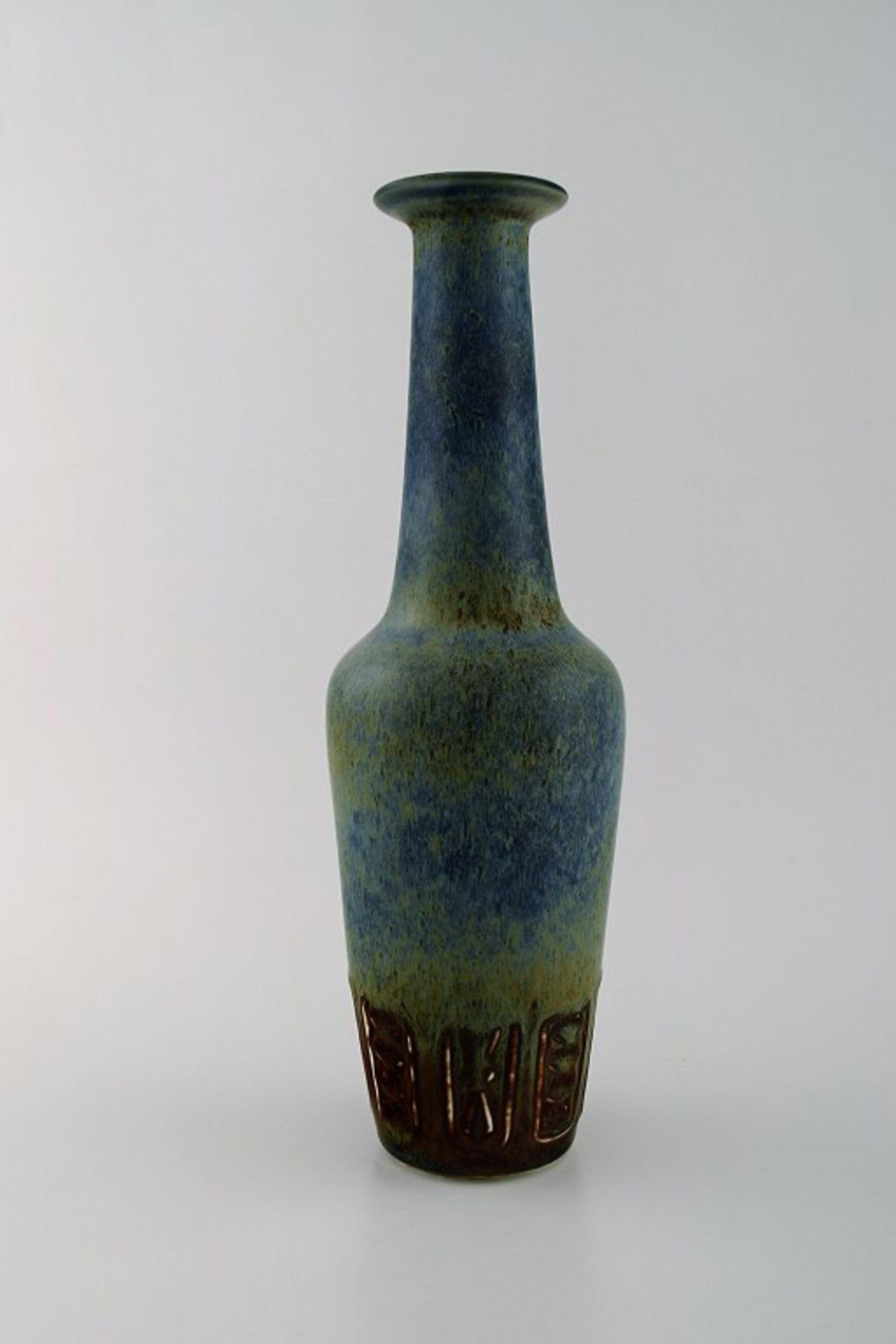 Large Rorstrand / Rorstrand stoneware vase by Gunnar Nylund. 1960's. (1 of 6)