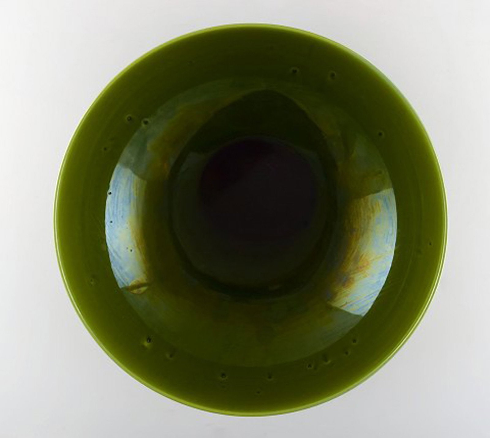 Carl-Harry Stålhane, Rorstrand / Rorstrand, large bowl of stoneware. - 4