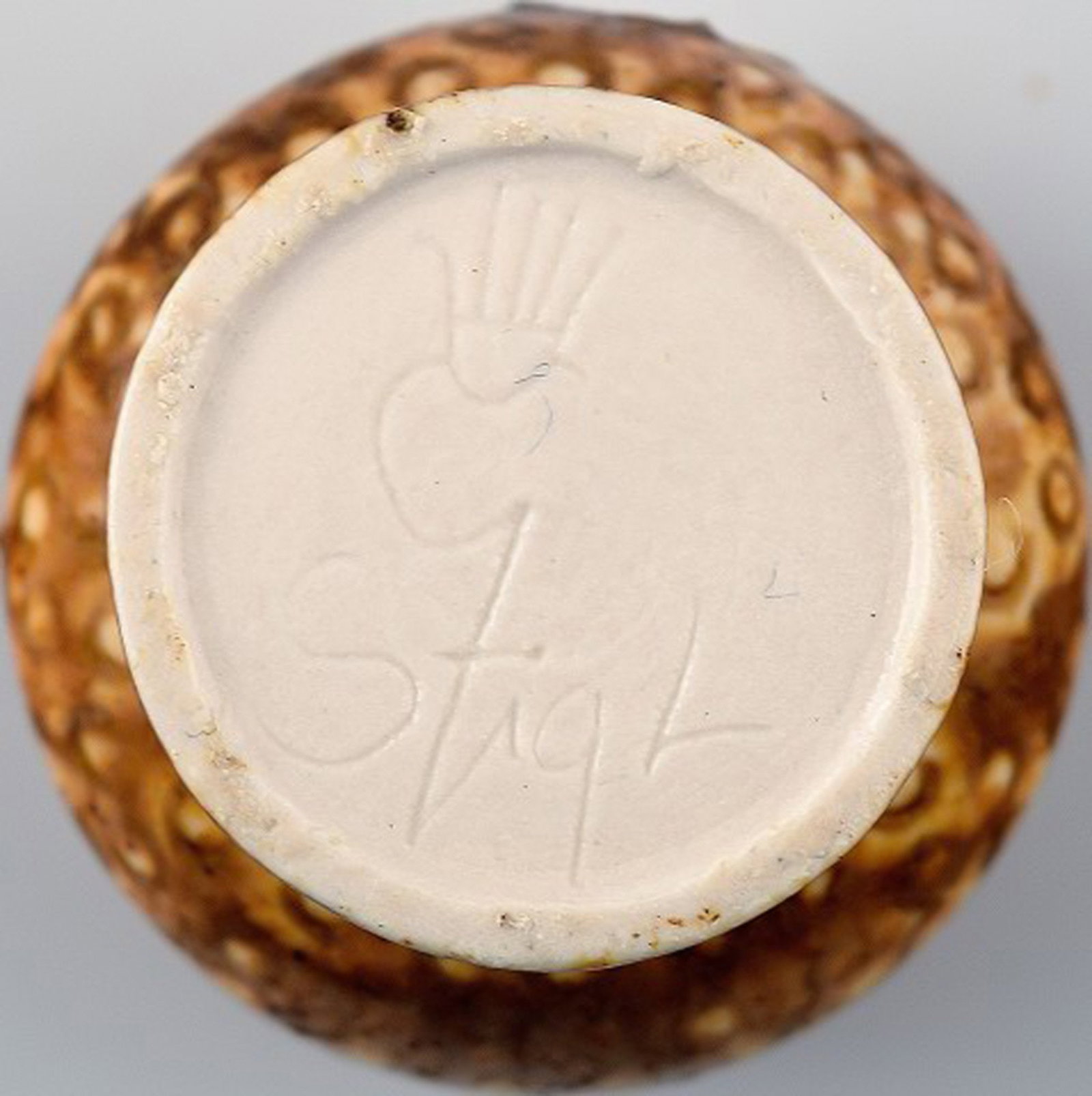 Stig Lindberg (1916-1982), Gustavberg Studio hand, ceramic miniature vase. - 5
