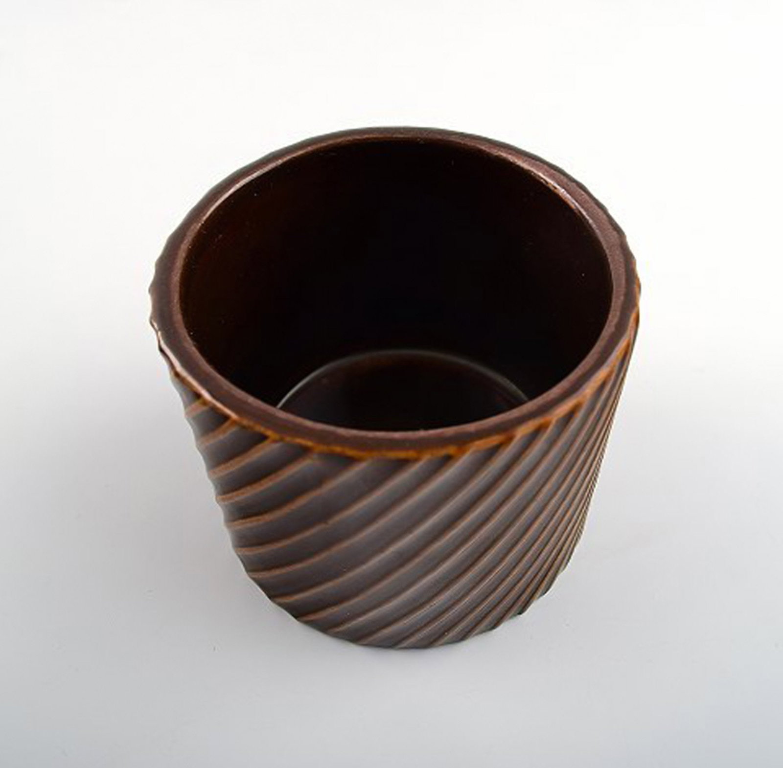 Stig Lindberg, Gustavsberg, "Domino" pair of vases in ceramic. - 3