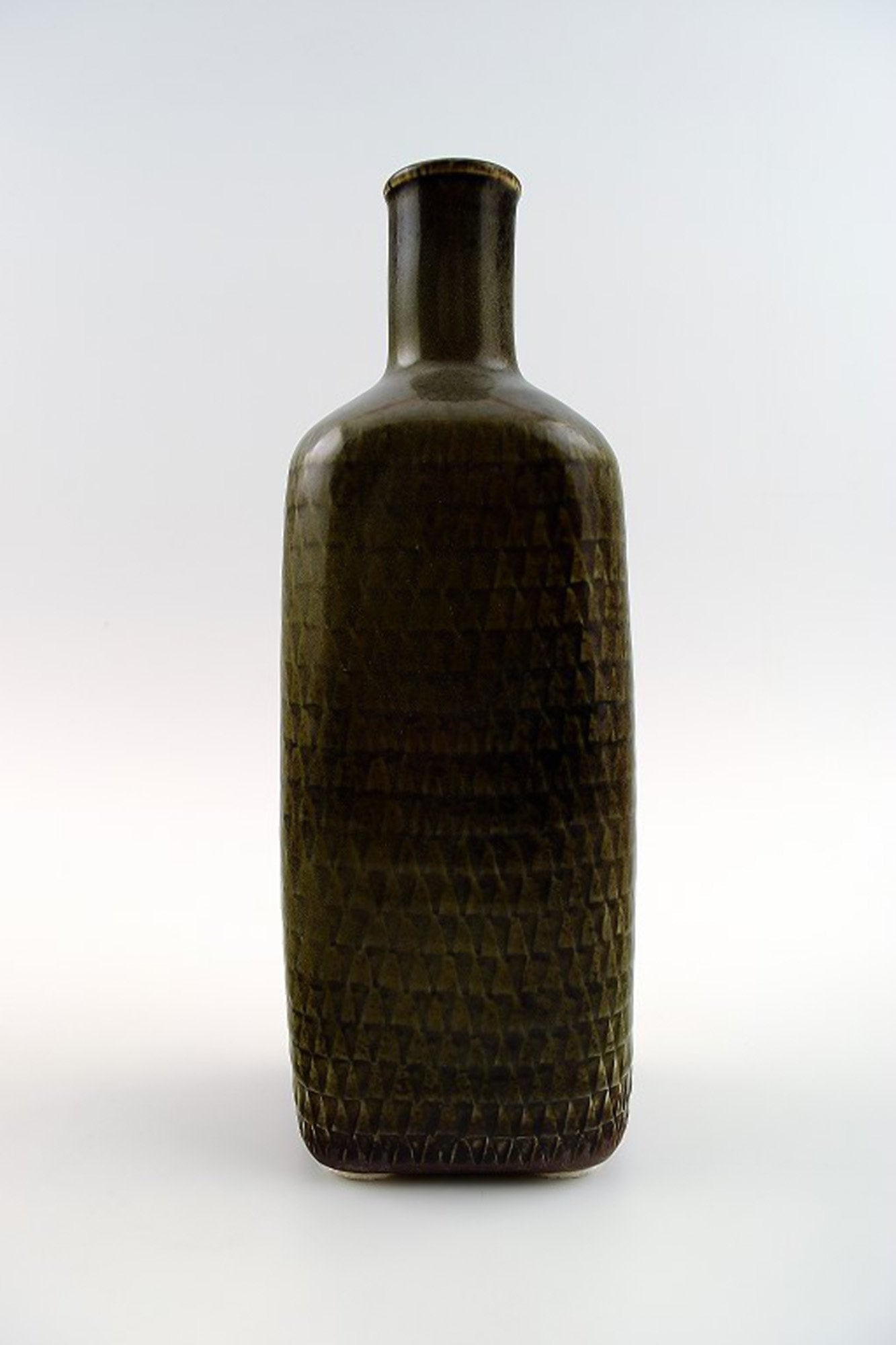 Large Stig Lindberg (1916-1982), Gustavsberg Studio pottery vase. - 2