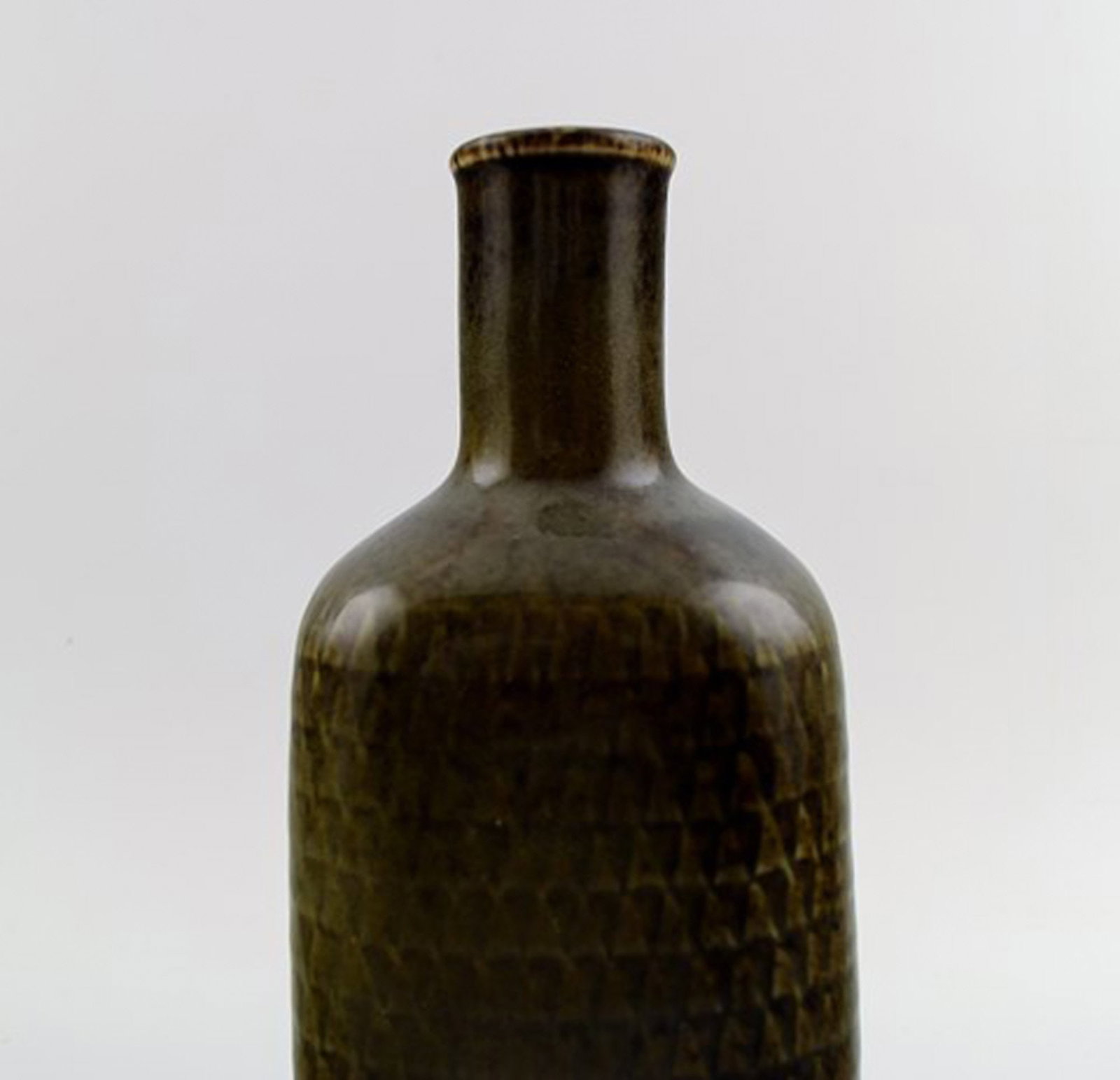 Large Stig Lindberg (1916-1982), Gustavsberg Studio pottery vase. - 3