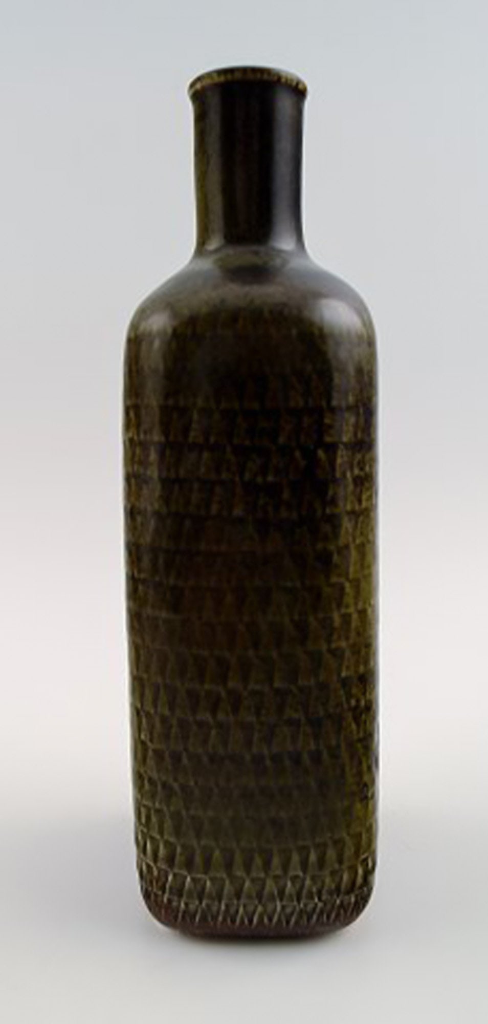 Large Stig Lindberg (1916-1982), Gustavsberg Studio pottery vase. - 5