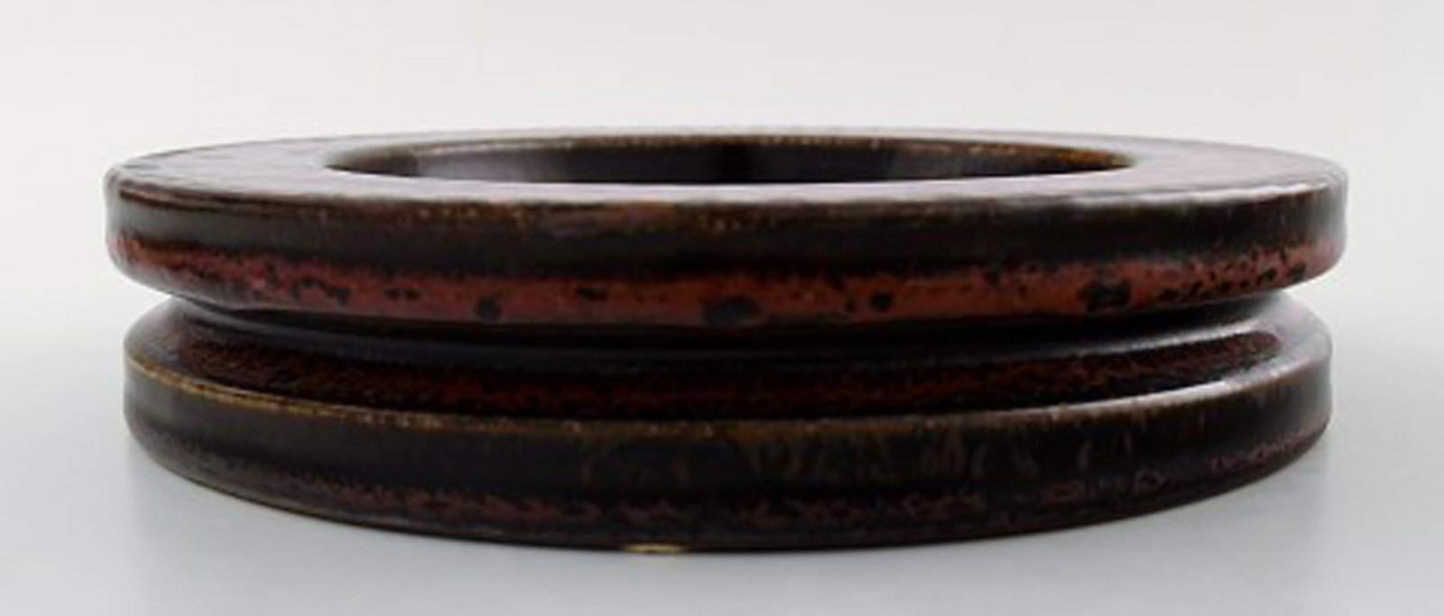 Stig Lindberg (1916-1982), Gustavsberg Studio ceramic dish. - 4