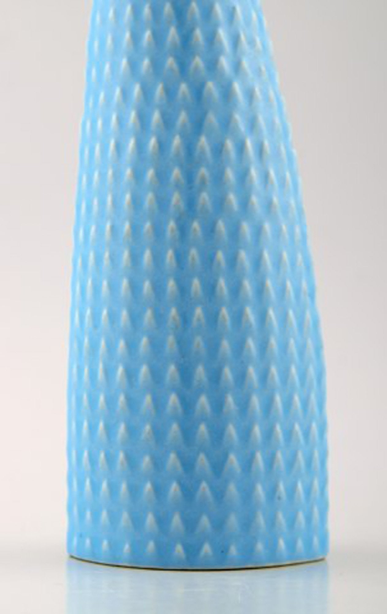 Gustavsberg, Sweden, reptile vase in turquoise by Stig Lindberg, Swedish ceramist. 60 s. - 4
