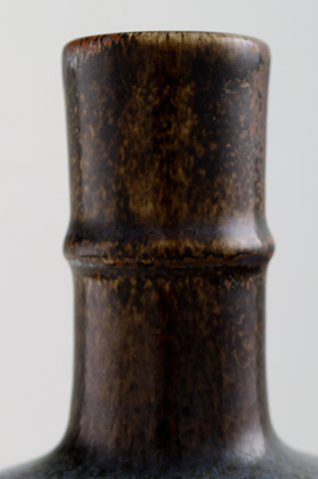 Large Stig Lindberg (1916-1982), Gustavsberg Studio pottery vase. - 6