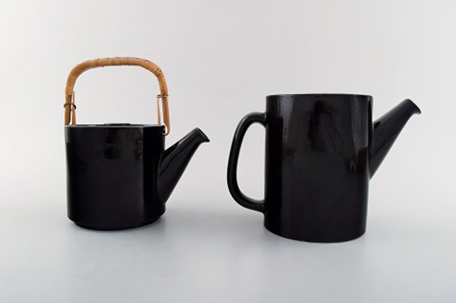 Rare 2-piece teapot, "LA Colorado" design Stig Lindberg, Gustavsberg. - 4