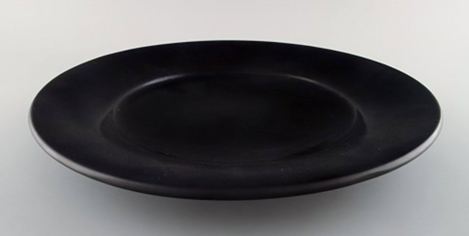 Kahler, Denmark, Svend Hammershøi, large glazed stoneware dish. - 3